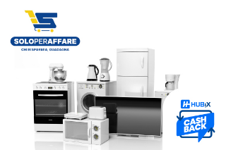 SOLOPERAFFARE.IT e cashback Hubix.it: tecnologia e risparmio in un unico acquisto